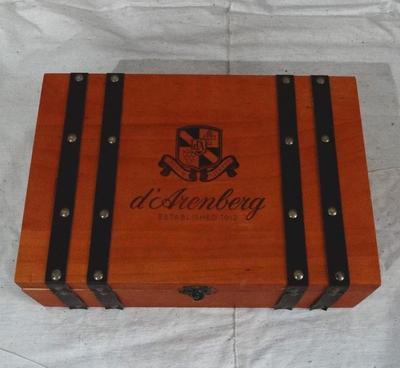 热销曹县辐射松木盒双支反盖上漆红酒包装盒精制皮带木盒