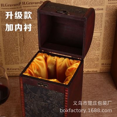 高档红酒木盒 卓越品质与精致细节的完美结合