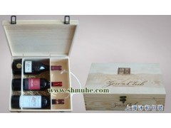 三只装红酒木盒 匠心包装，礼赠佳选